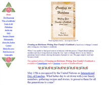 Tablet Screenshot of creatinganheirloom.com